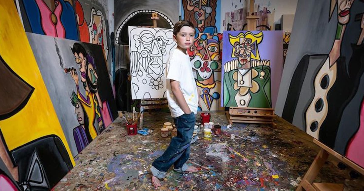5-Year-Old Prodigy Creates Museum-Worthy Art –